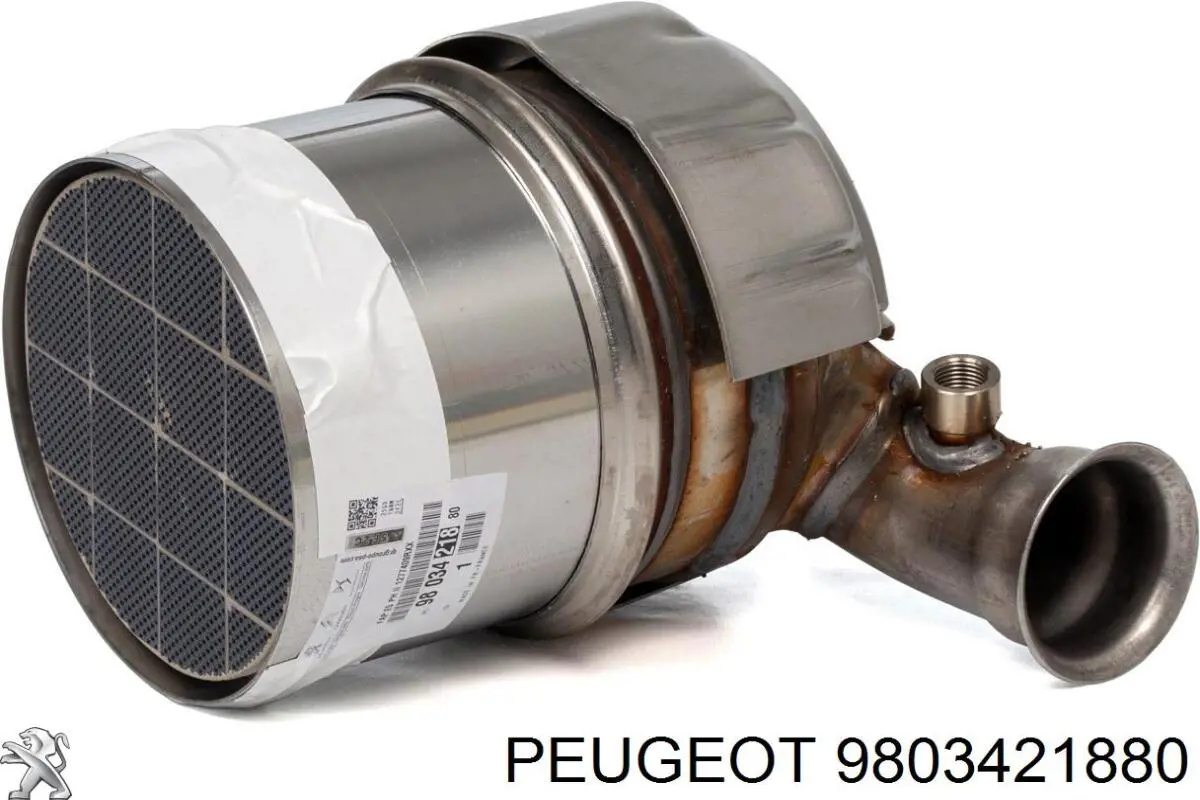 Do koszyka 9803421880 Peugeot/Citroen Filtr cząstek stałych układu wydechowego