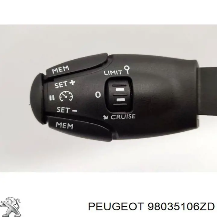 Przełącznik zespolony, sterownik tempomatu Peugeot/Citroen 98035106ZD cena, od 71,51 USD