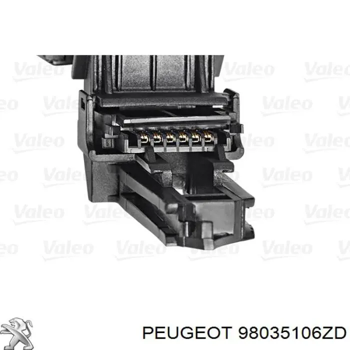 Przełącznik zespolony, sterownik tempomatu Peugeot/Citroen 98035106ZD