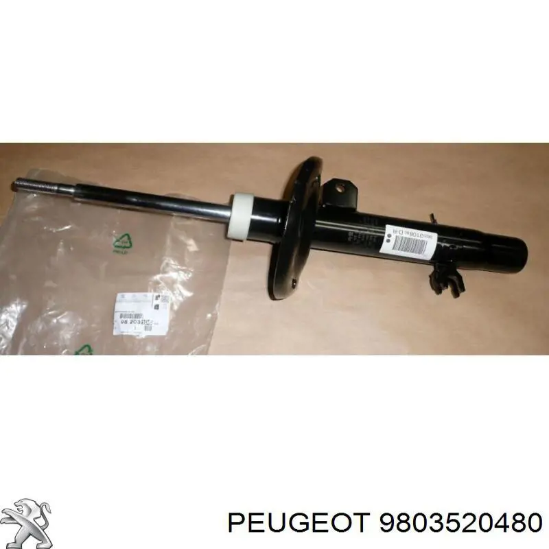 Amortyzator przedni prawy Peugeot/Citroen 9803520480 cena, od 64,52 USD