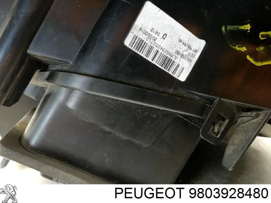 9803928480 Peugeot/Citroen Lampa zespolona tylna prawa zewnętrzna