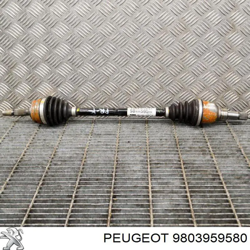 9803959580 Peugeot/Citroen Półoś napędowa przednia lewa