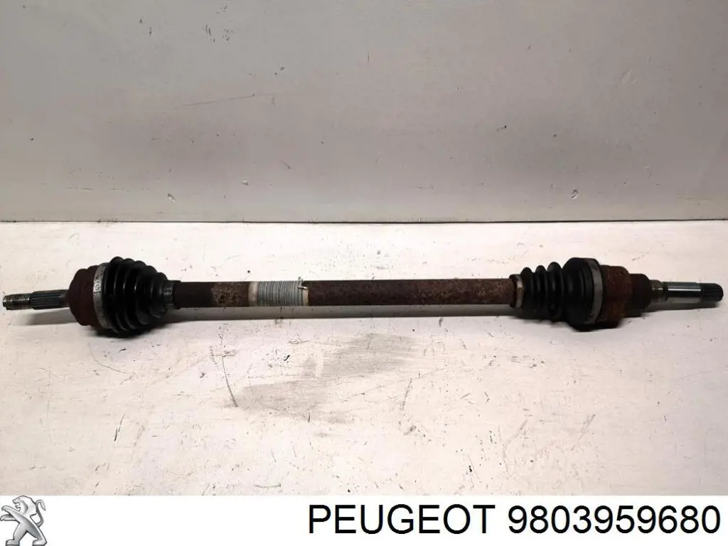 9803959680 Peugeot/Citroen Półoś napędowa przednia prawa
