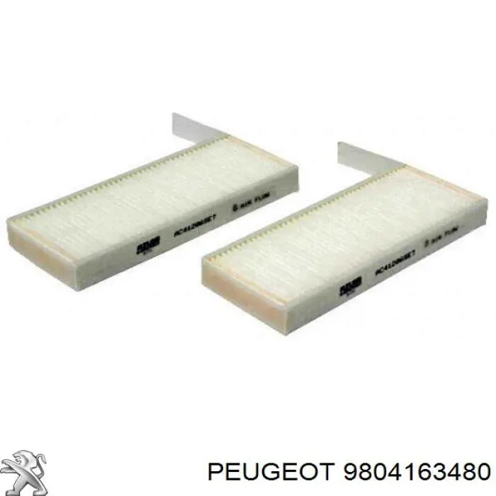Filtr kabiny Peugeot/Citroen 9804163480