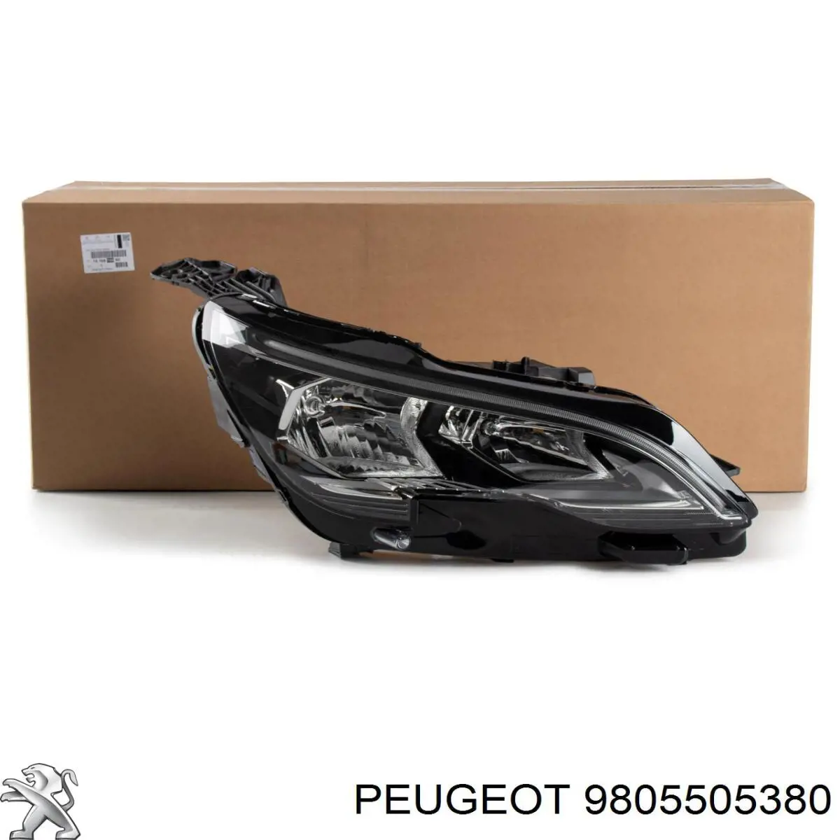 Reflektor prawy 9805505380 Peugeot/Citroen