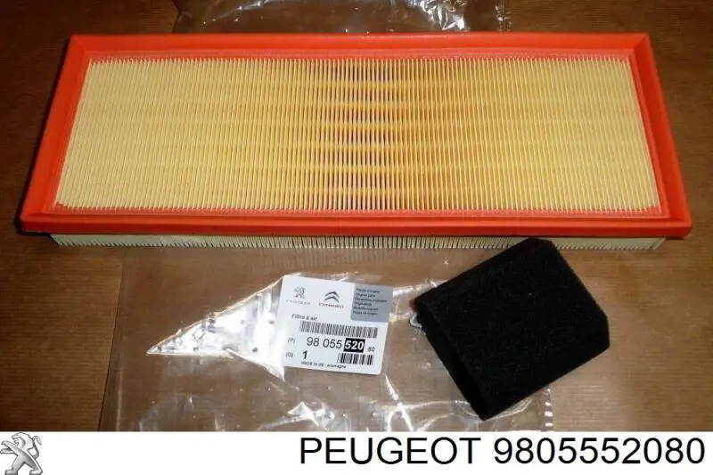 Filtr powietrza Peugeot/Citroen 9805552080 cena, od 14,60 USD