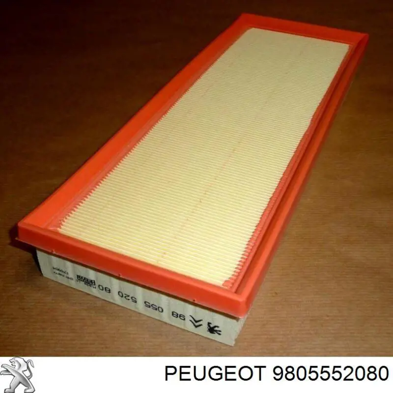 9805552080 Peugeot/Citroen Filtr powietrza