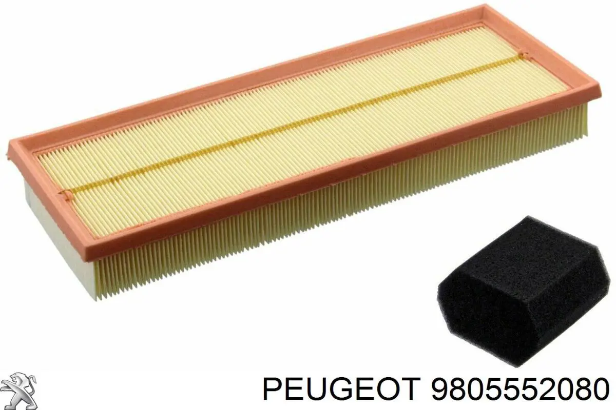 Do koszyka 9805552080 Peugeot/Citroen Filtr powietrza