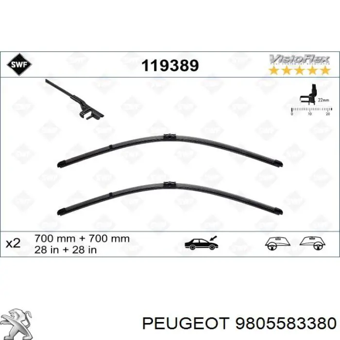 Uszczelka pompy oleju Peugeot 301 