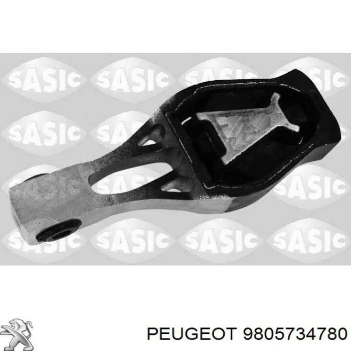 9805734780 Peugeot/Citroen Poduszka (podpora) silnika tylna