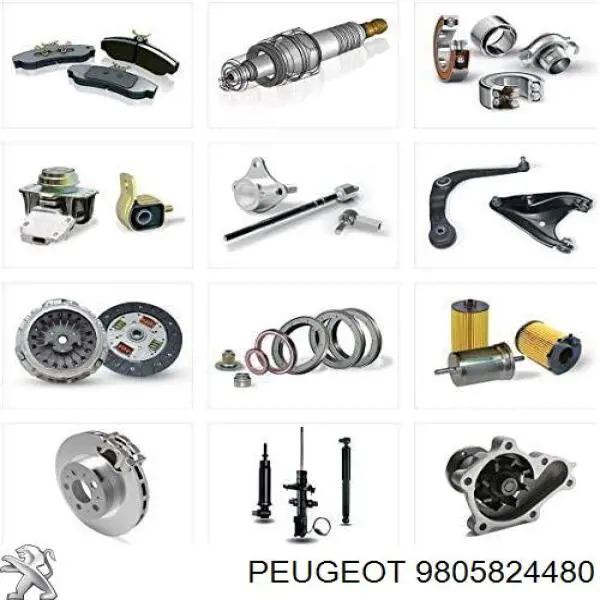 Amortyzator przedni lewy Peugeot/Citroen 9805824480 cena, od 47,10 USD