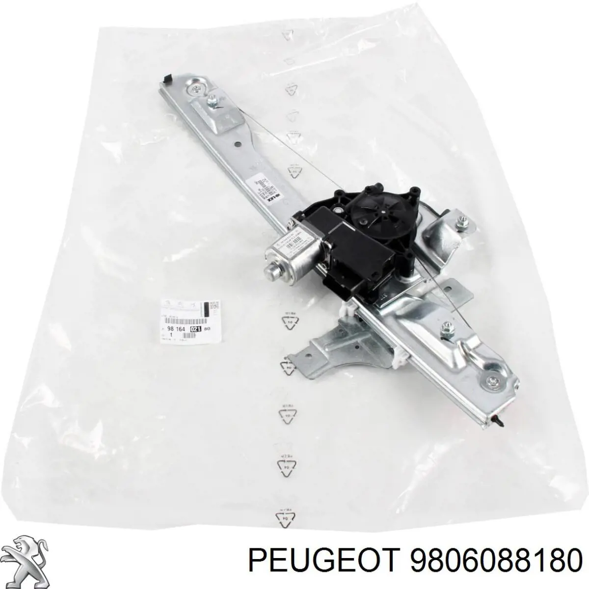 Mechanizm podnoszenia szyby drzwi przednich lewych Peugeot/Citroen 9806088180 cena, od 74,91 USD