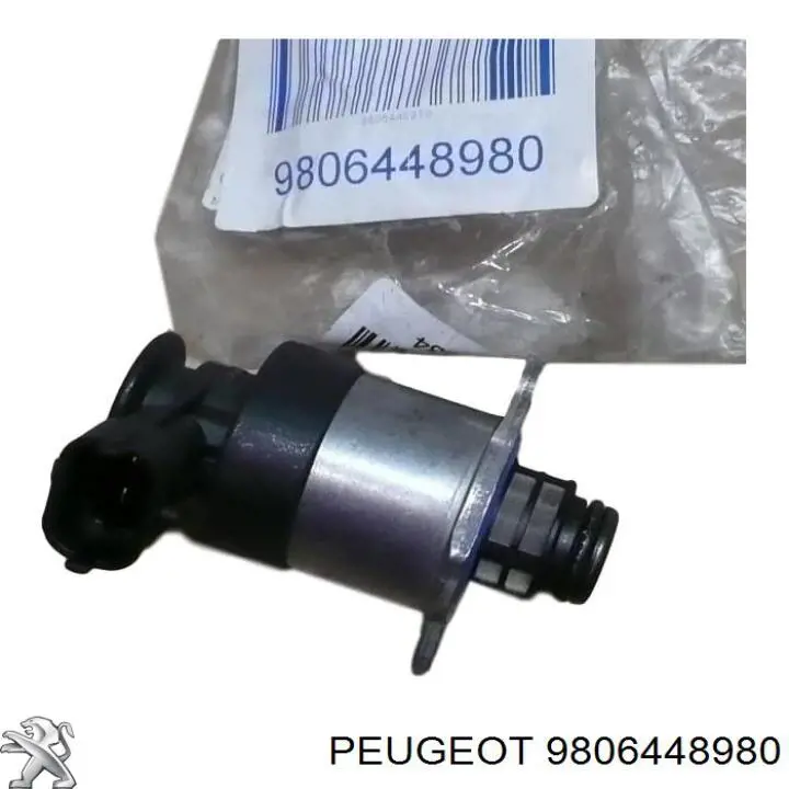 Do koszyka 9806448980 Peugeot/Citroen Zawór regulacji ciśnienia (zawór redukcyjny pompy wtryskowej) System Common-Rail