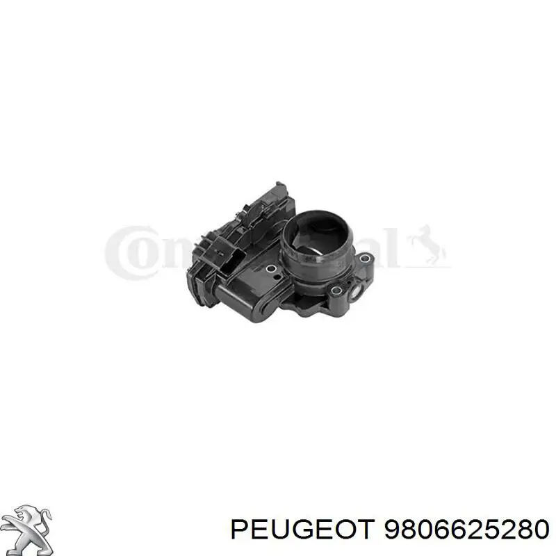 9806625280 Ford Przepustnica, komplet