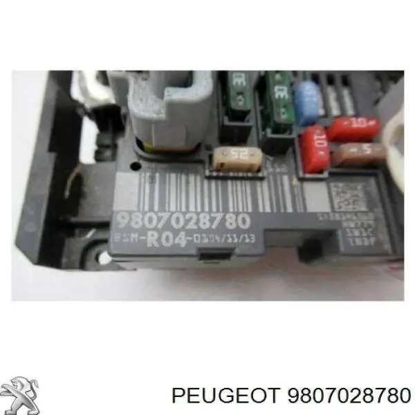 Do koszyka 9807028780 Peugeot/Citroen Skrzynka bezpieczników