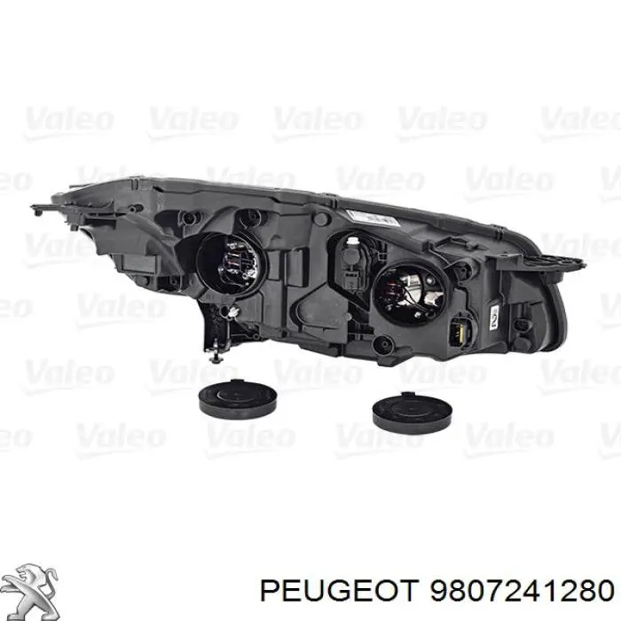 Reflektor lewy Peugeot/Citroen 9807241280 cena, od 348,05 USD
