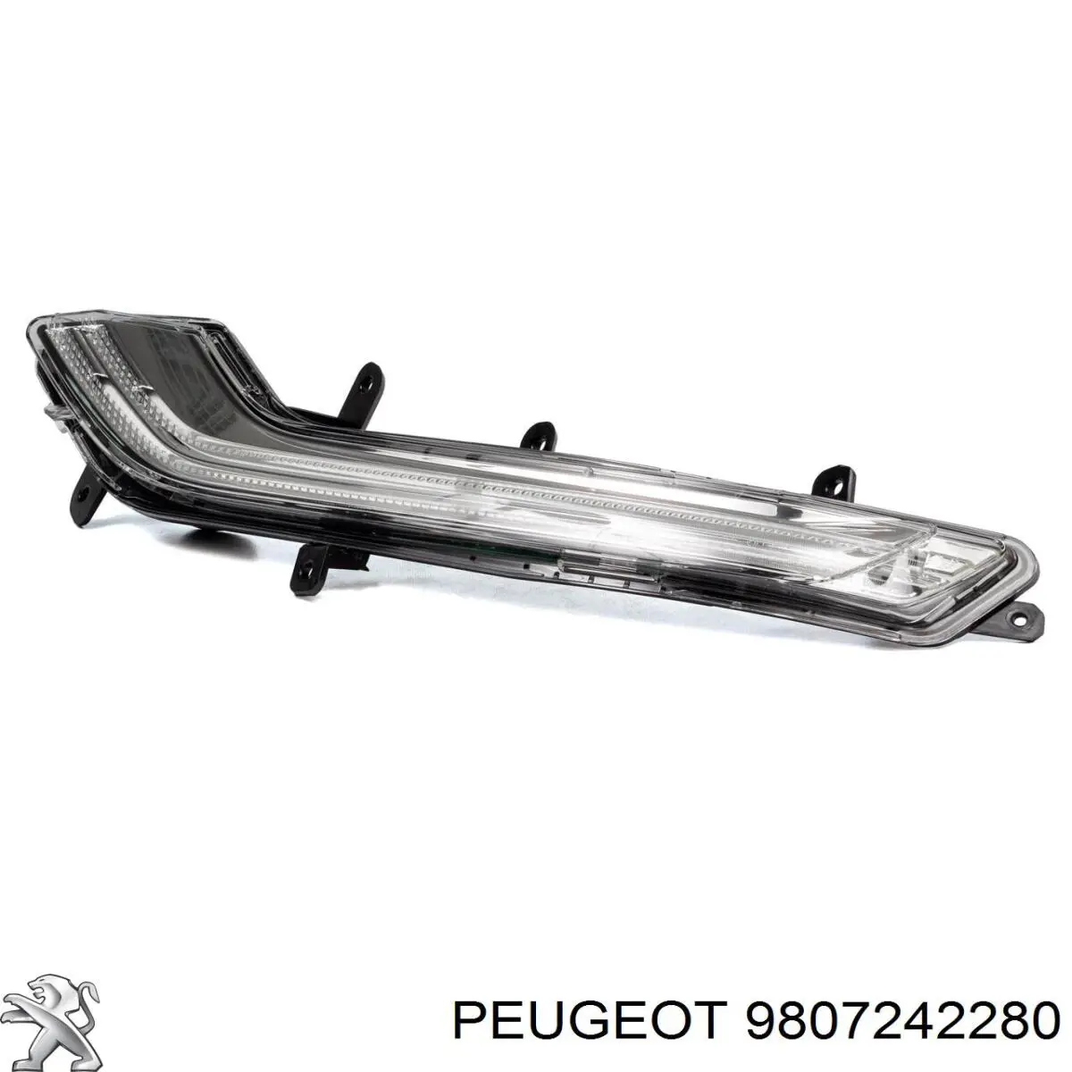 Reflektor do jazdy dziennej prawy Peugeot/Citroen 9807242280 cena, od 285,40 USD