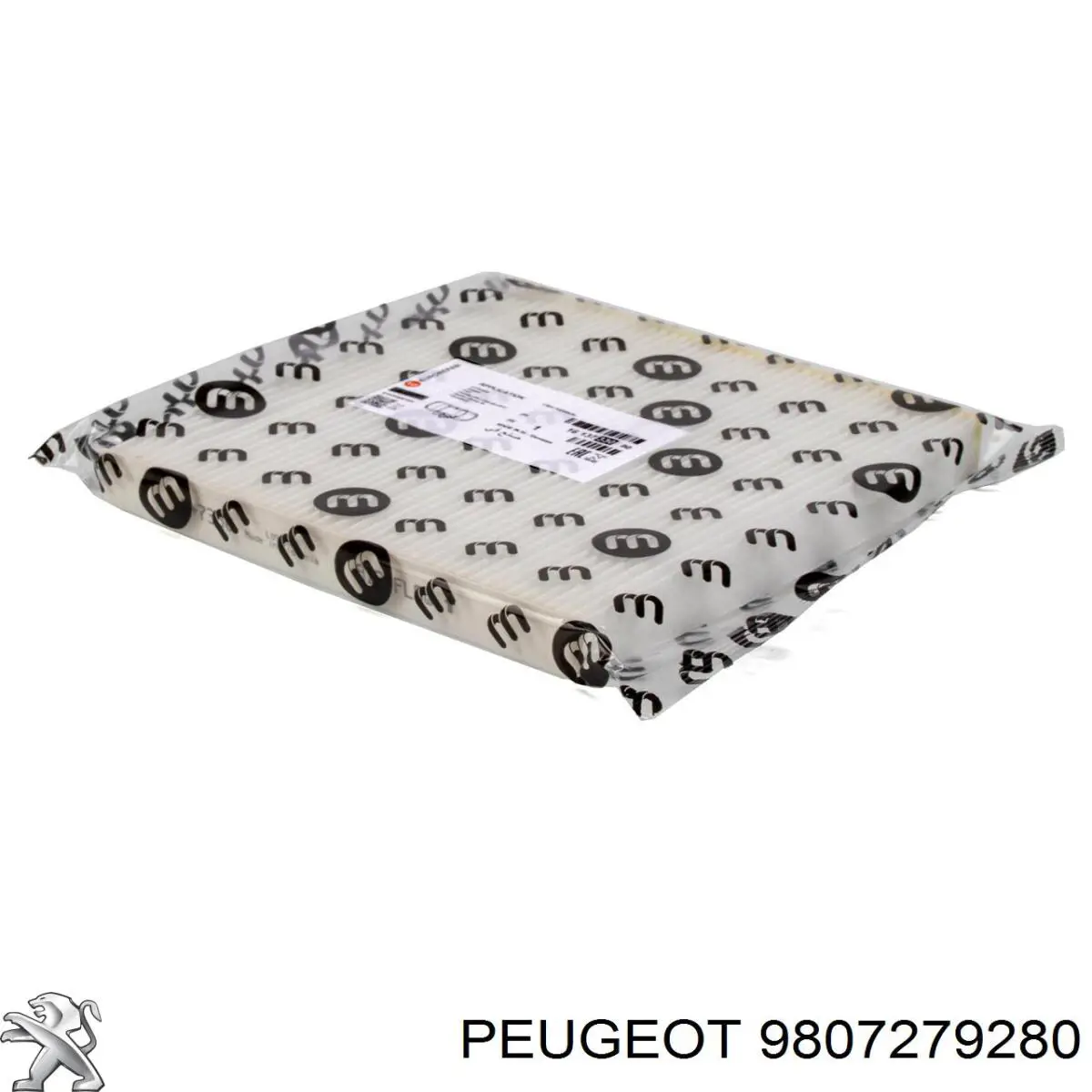 Uszczelka filtra cząstek stałych przednia 9807279280 Peugeot/Citroen