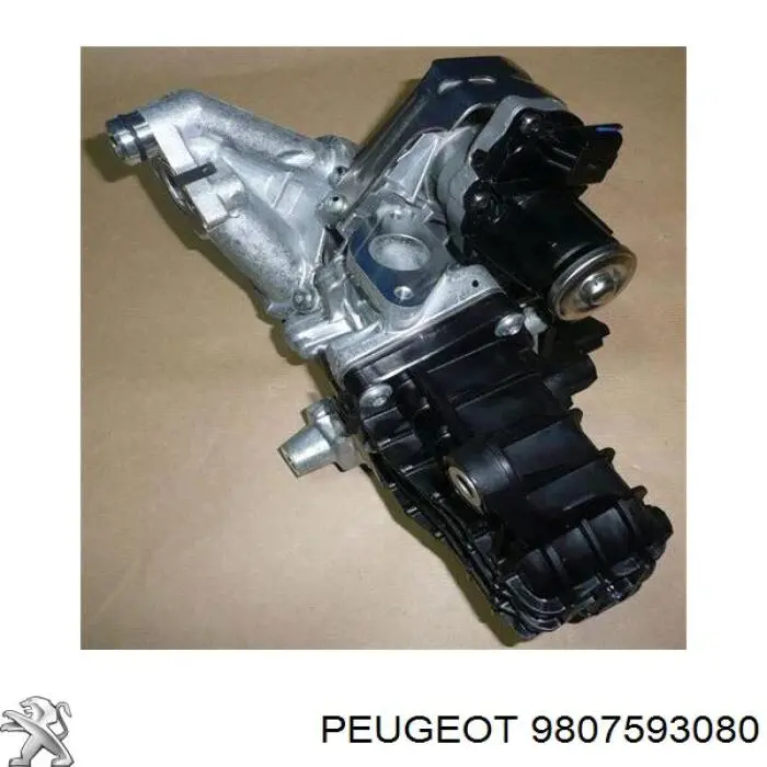 Zawór recyrkulacji spalin EGR 9807593080 Peugeot/Citroen
