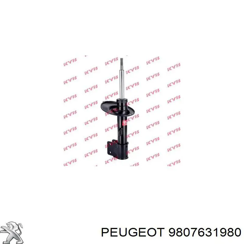 Amortyzator przedni lewy Peugeot/Citroen 9807631980 cena, od 66,33 USD