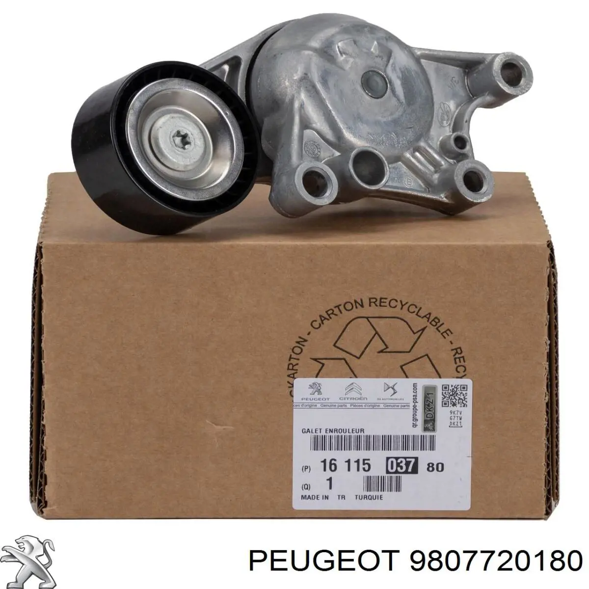 Rolka napinacza paska napędowego Peugeot/Citroen 9807720180