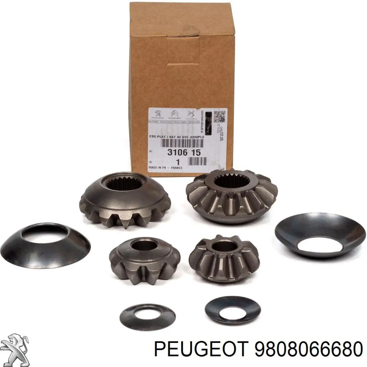 Cylinder roboczy sprzęgła Peugeot/Citroen 9808066680