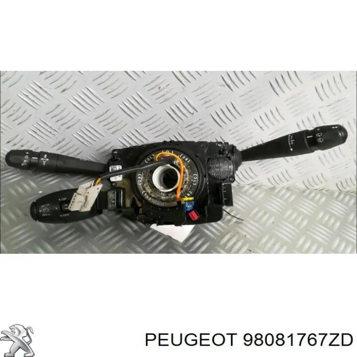 Do koszyka 98081767ZD Peugeot/Citroen Przełącznik zespolony, w komplecie