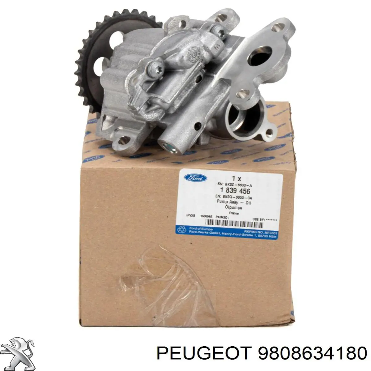 Pompa oleju Peugeot/Citroen 9808634180 cena, od 165,30 USD