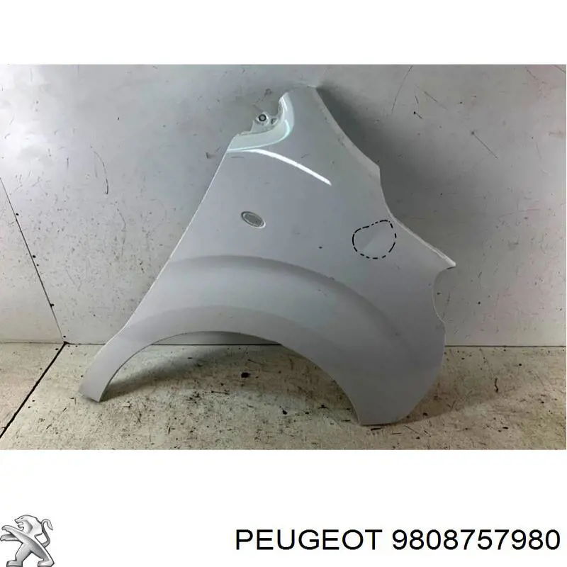 Błotnik przedni prawy 9808757980 Peugeot/Citroen