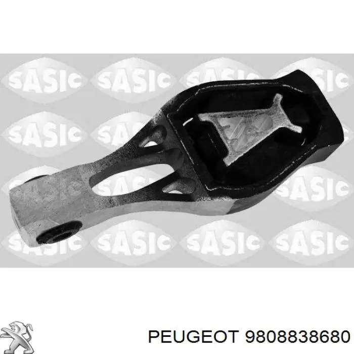 9808838680 Peugeot/Citroen Poduszka (podpora) silnika przednia