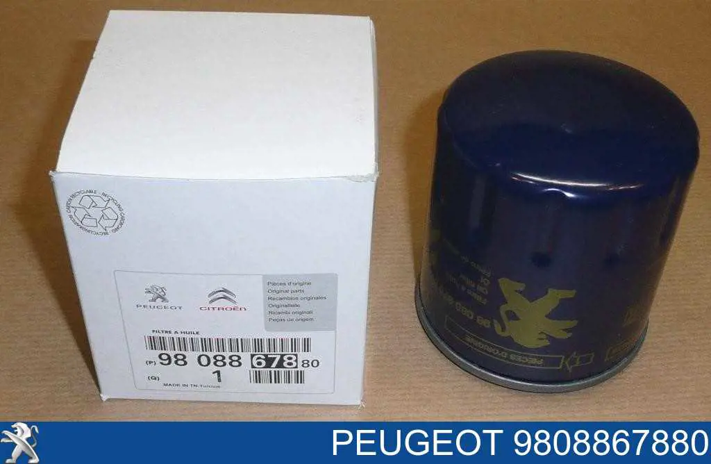 Filtr oleju Peugeot/Citroen 9808867880 cena, od 8,90 USD