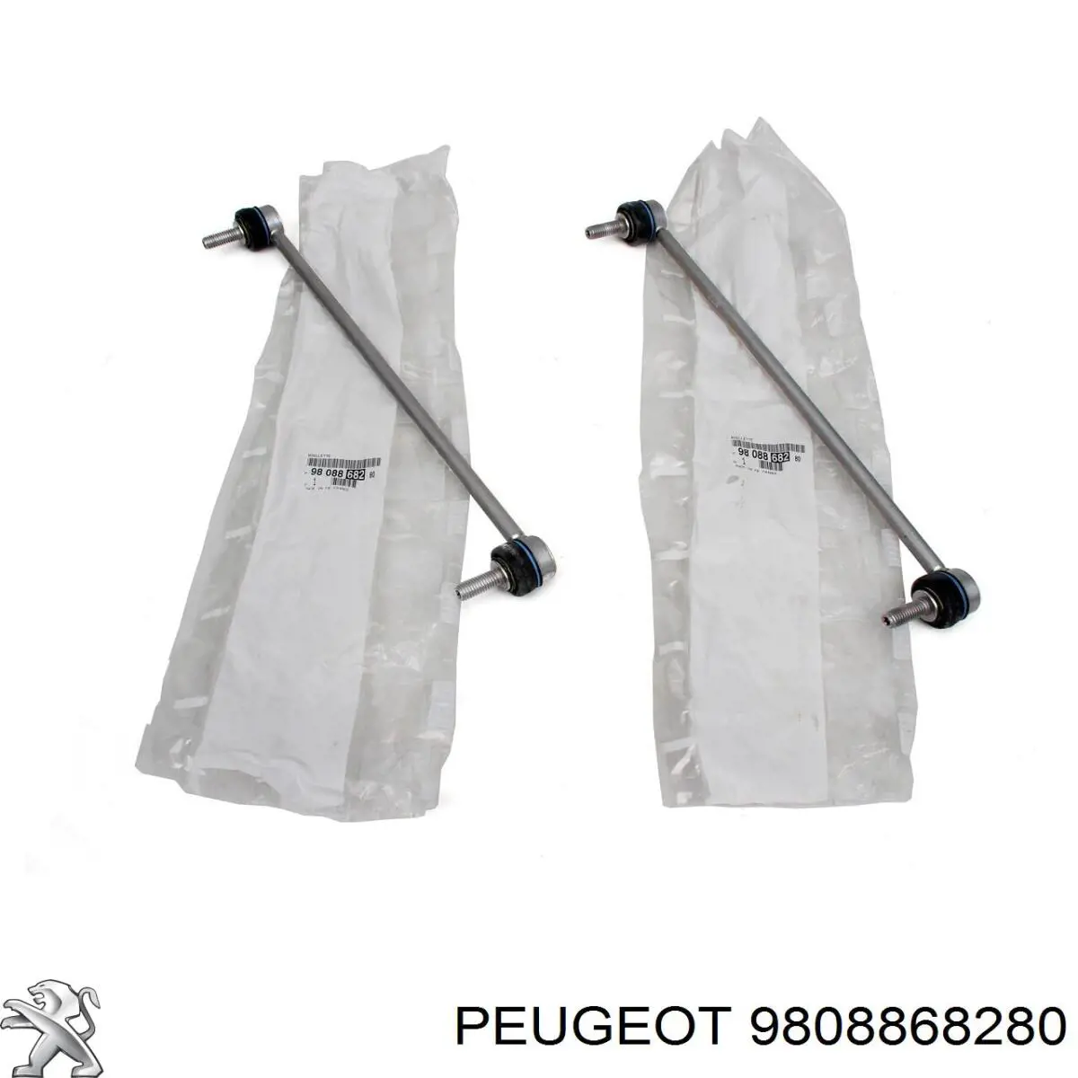 9808868280 Peugeot/Citroen Łącznik stabilizatora przedniego