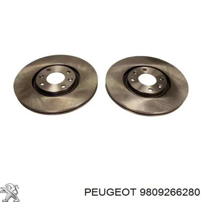 Tarcza hamulcowa przednia Peugeot/Citroen 9809266280 cena, od 60,73 USD