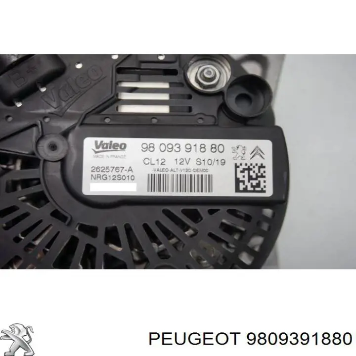 Alternator Peugeot/Citroen 9809391880 cena, od 59,59 USD