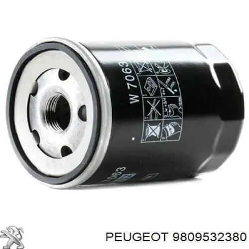 Filtr oleju Peugeot/Citroen 9809532380