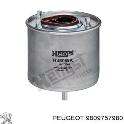 Obudowa filtra paliwa 9809757980 Peugeot/Citroen