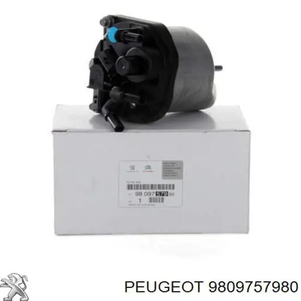 9809757980 Peugeot/Citroen Obudowa filtra paliwa