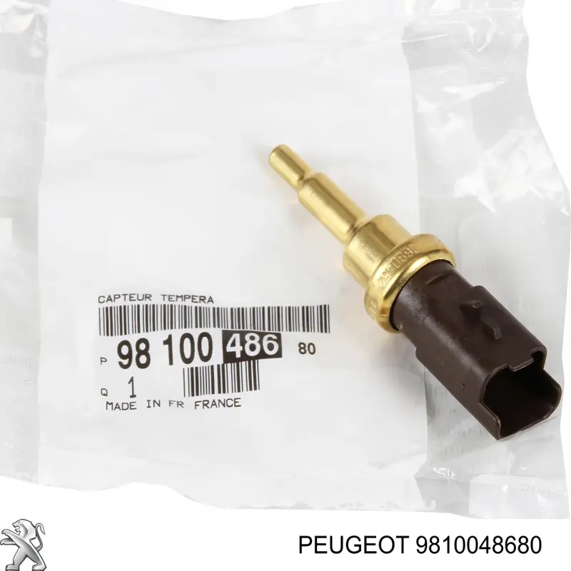 Do koszyka 9810048680 Peugeot/Citroen Czujnik temperatury płynu chłodzącego