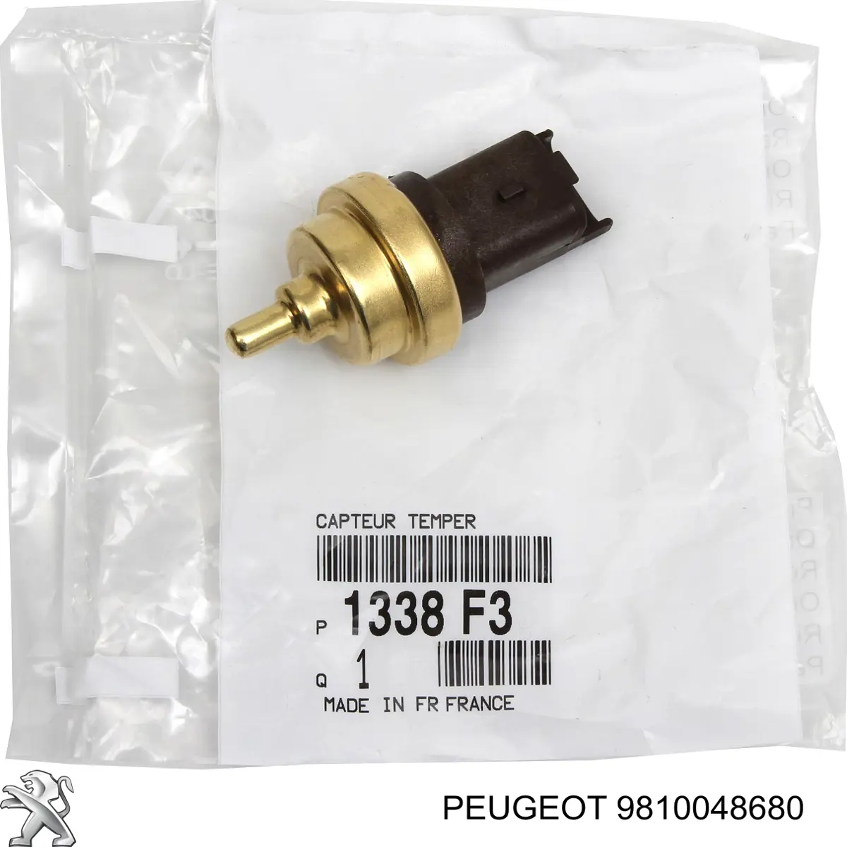Do koszyka 9810048680 Peugeot/Citroen Czujnik temperatury płynu chłodzącego