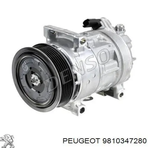 9810347280 Peugeot/Citroen Sprężarka klimatyzacji