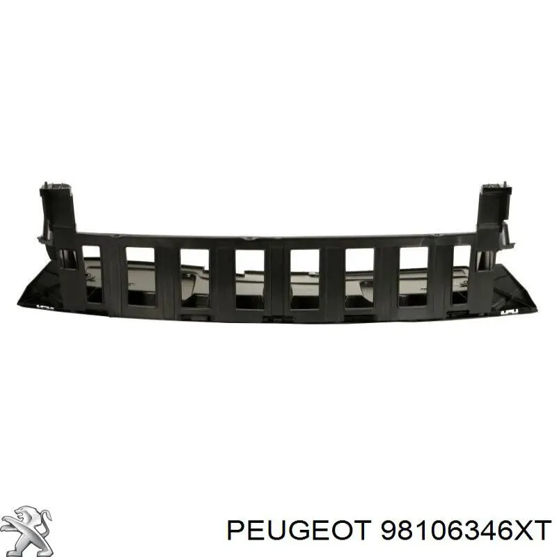 Do koszyka 98106346XT Peugeot/Citroen Wspornik zderzaka przedniego środkowy