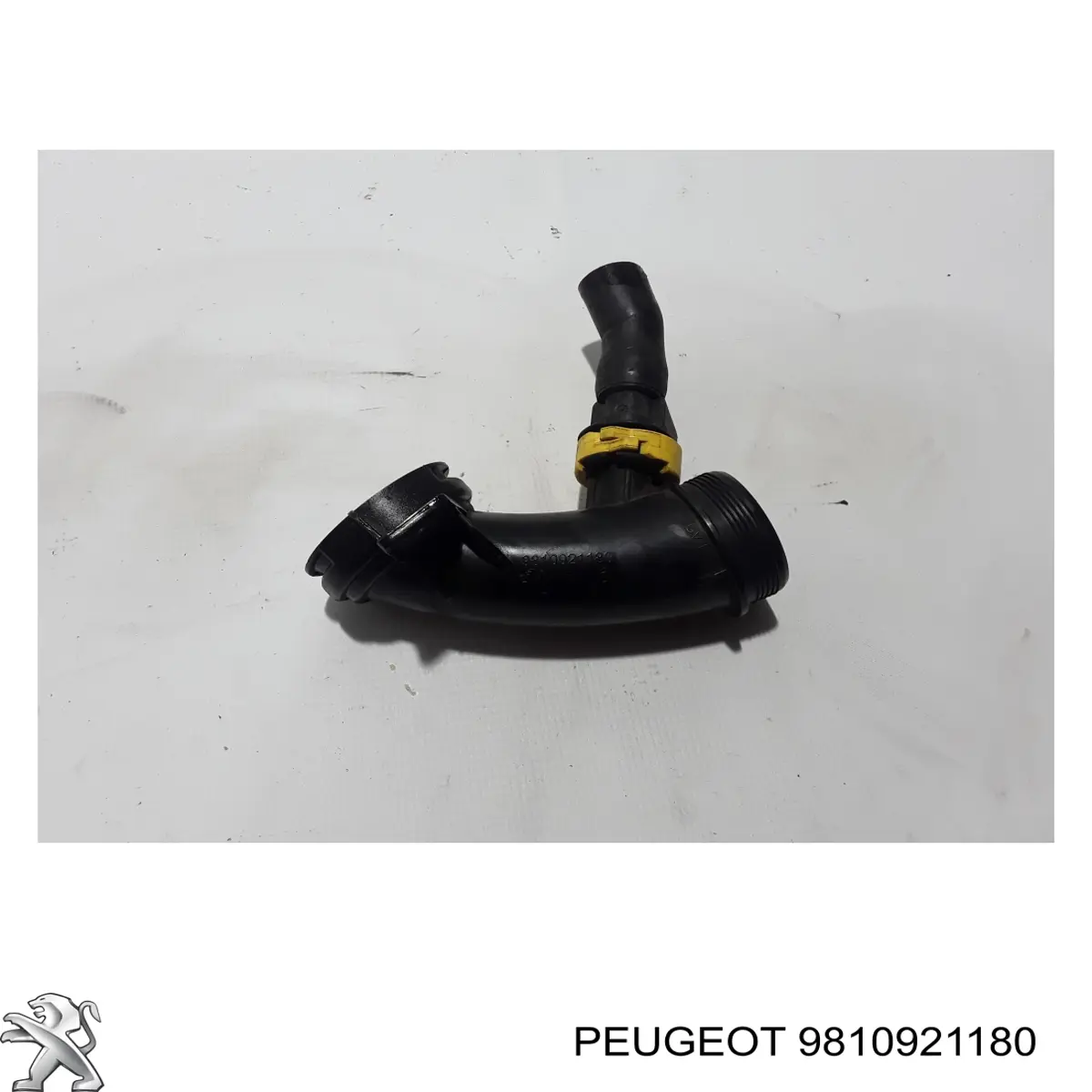 9810921180 Peugeot/Citroen Króciec powietrza, wylot filtra powietrznego