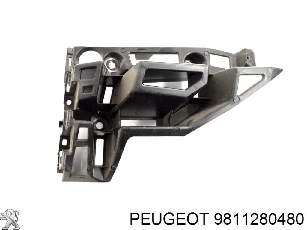 Do koszyka 9811280480 Peugeot/Citroen Prowadnica zderzaka tylnego lewa