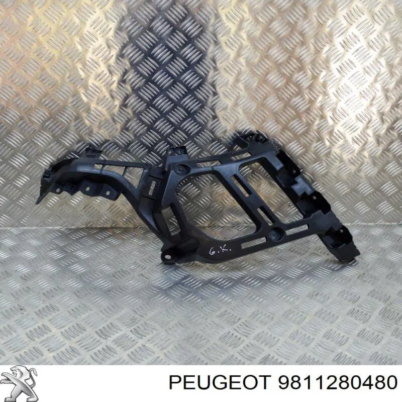9811280480 Peugeot/Citroen Prowadnica zderzaka tylnego lewa
