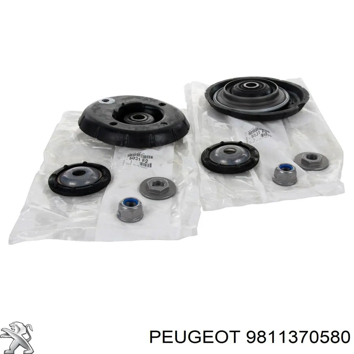 9811370580 Peugeot/Citroen Poduszka amortyzatora przedniego
