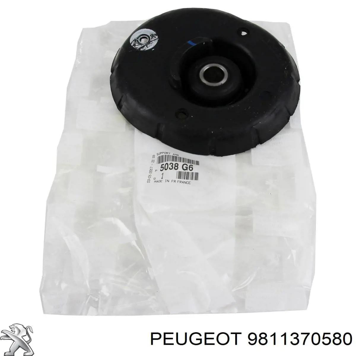 Do koszyka 9811370580 Peugeot/Citroen Poduszka amortyzatora przedniego