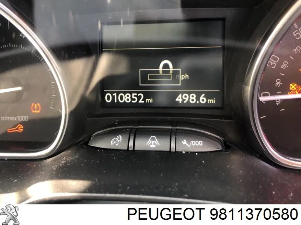 Poduszka amortyzatora przedniego 9811370580 Peugeot/Citroen