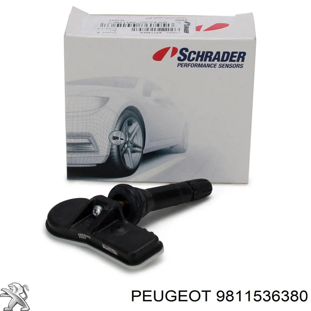 Do koszyka 9811536380 Peugeot/Citroen Czujnik ciśnienia w oponach