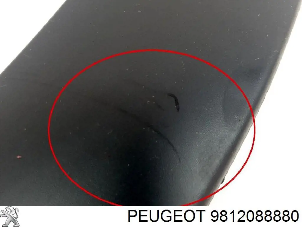 9812088880 Peugeot/Citroen Poszerzenie (nakładka) reperaturki tylnego błotnika lewy