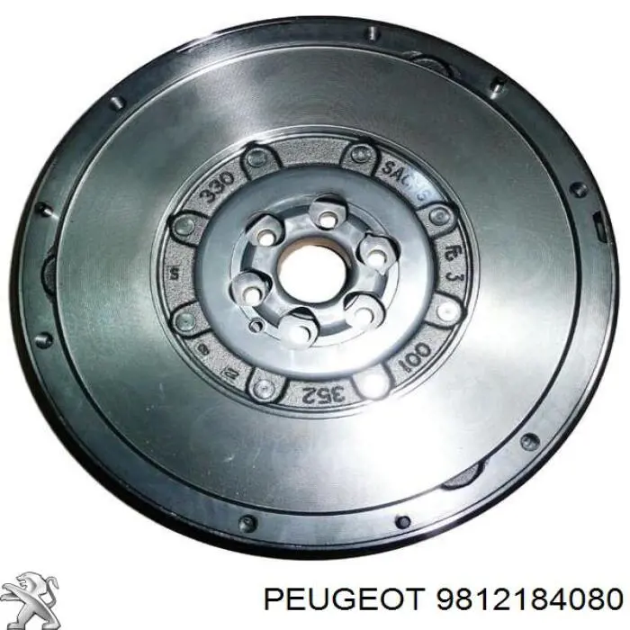 9812184080 Peugeot/Citroen Koło zamachowe silnika
